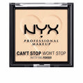 NYX PROFESSIONAL MAKEUP Can't Stop Won't Stop Mattifying Pressed Powder - Medium