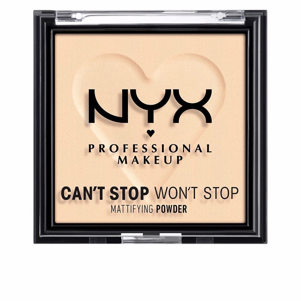 NYX PROFESSIONAL MAKEUP Can't Stop Won't Stop Mattifying Pressed Powder - Medium