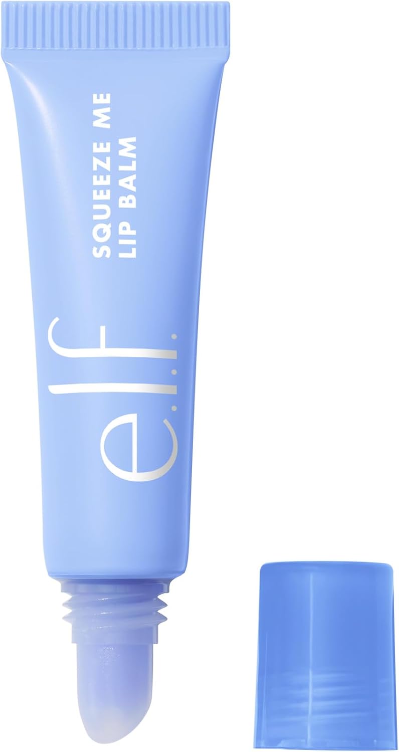 e.l.f. Squeeze Me Lip Balm, Moisturizing Lip Balm For A Sheer Tint Of Color, Infused With Hyaluronic Acid, Vegan & Cruelty-free