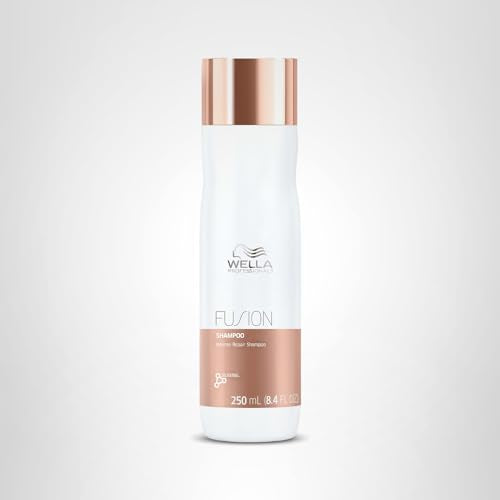 Wella Professionals Fusion Intense Repair Shampoo for Damaged Hair | Repairs, Strengthens & Protects Against Breakage for Smooth, Silky Hair | 8.4 Fl Oz