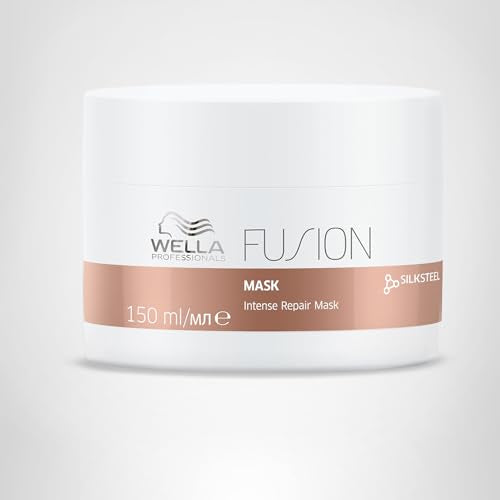 Wella Professionals Fusion Intense Repair Mask for Damaged Hair | Repairs, Strengthens & Protects Against Breakage for Smooth, Silky Hair | 5.07 Fl Oz