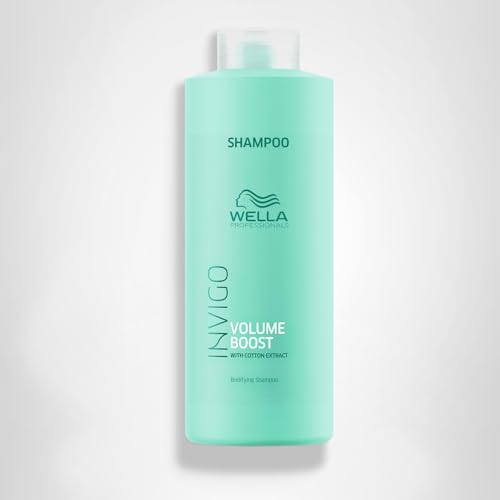 Wella Professionals Invigo Volume Boost Bodifying Shampoo | Added Volume for Fine Hair | 33.8 Fl Oz
