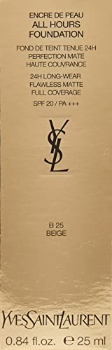 Yves Saint Laurent All Hours Foundation SPF 20 - B25 Beige Women Foundation 0.84 oz