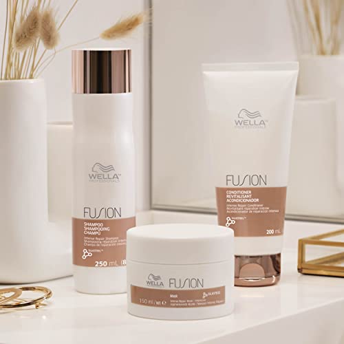 Wella Professionals Fusion Intense Repair Mask for Damaged Hair | Repairs, Strengthens & Protects Against Breakage for Smooth, Silky Hair | 5.07 Fl Oz