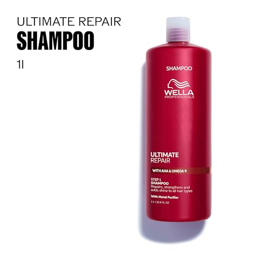 Wella Professionals ULTIMATE REPAIR Shampoo for Damaged Hair | Replenishes and Repairs | 33.8 Fl Oz - Packaging May Vary
