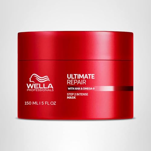 Wella Professionals ULTIMATE REPAIR Mask for Damage Hair | Deeply Nourishing | Strengthens & Smooths | 5 Fl Oz - Packaging May Vary