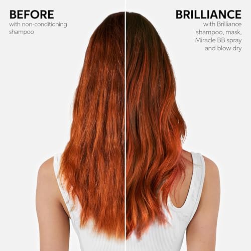 Wella Professionals Invigo Brilliance Shampoo & Conditioner Set, Color Protection & Color Vibrancy for Fine/Normal Hair, Retail Sizes
