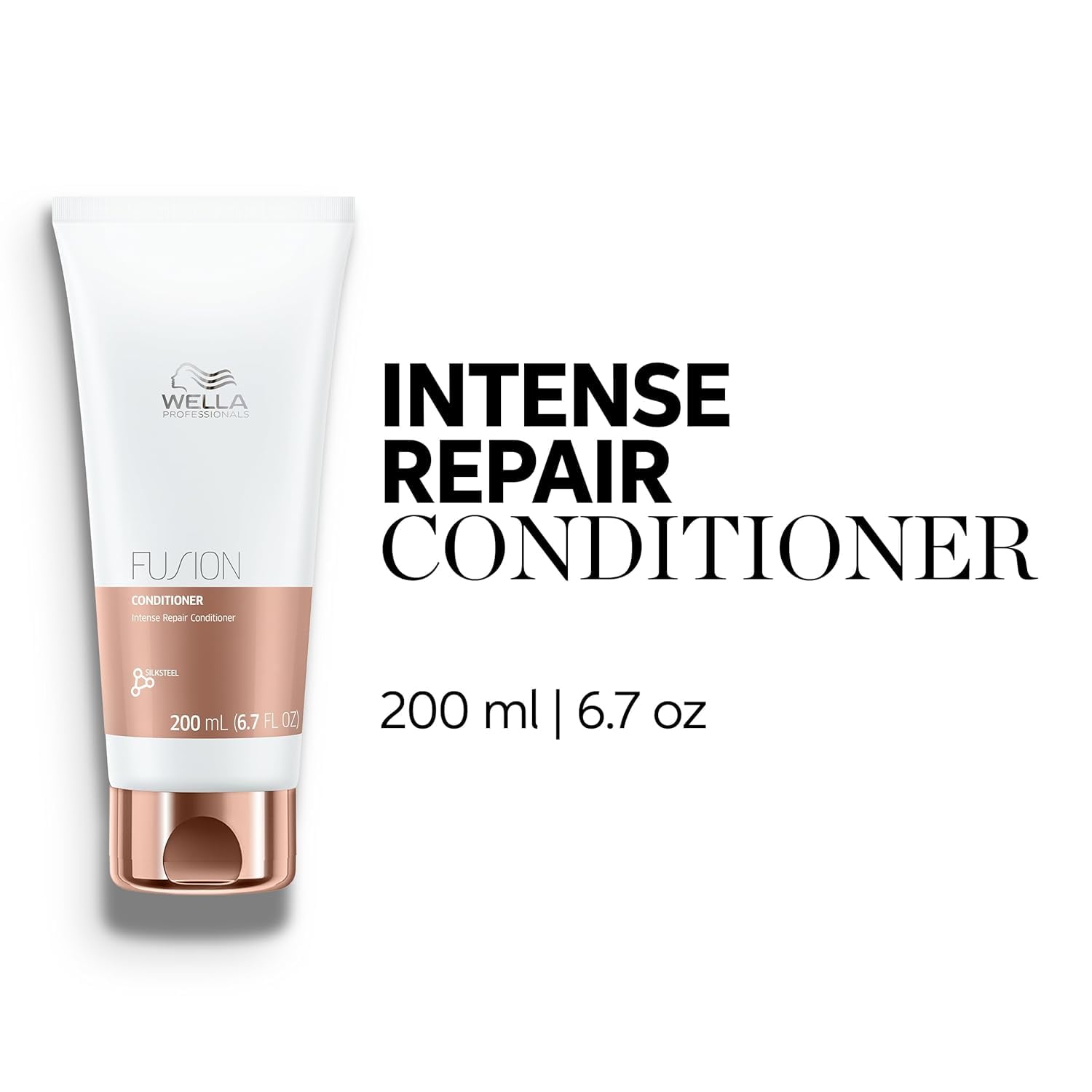 Wella Professionals Fusion Intense Repair Shampoo & Conditioner Set, Hair Repair & Anti Hair Breakage