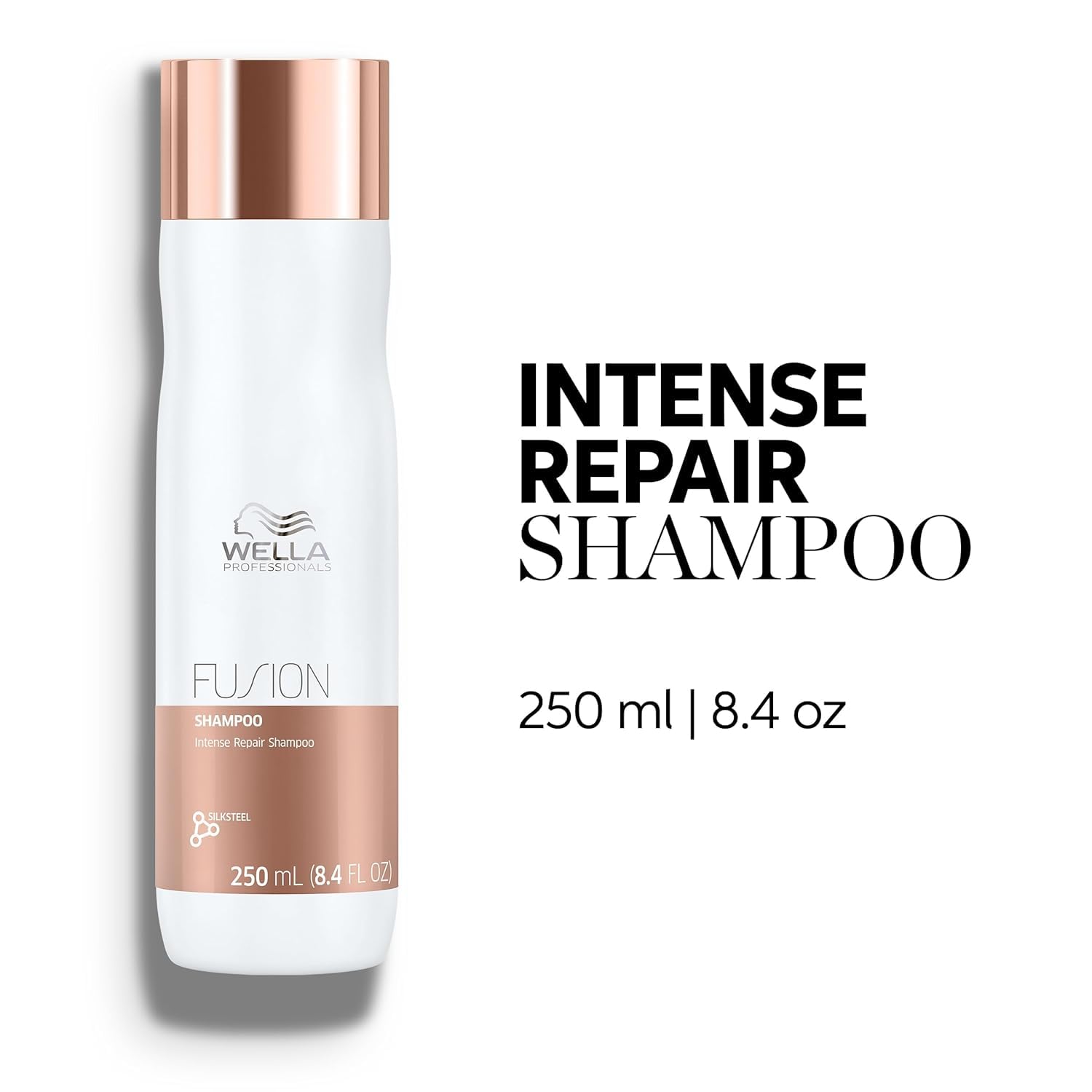 Wella Professionals Fusion Intense Repair Shampoo & Conditioner Set, Hair Repair & Anti Hair Breakage