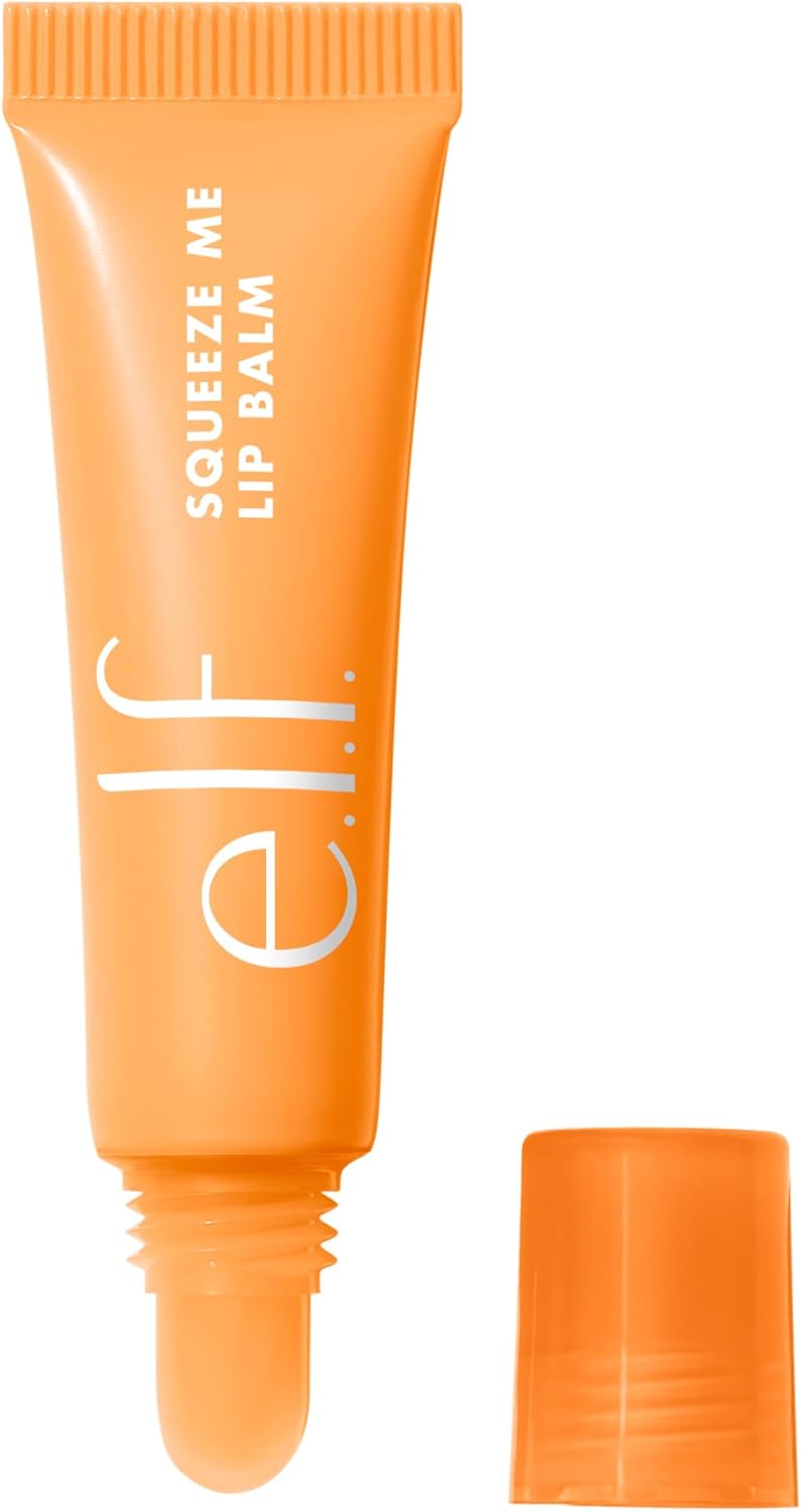 e.l.f. Squeeze Me Lip Balm, Moisturizing Lip Balm For A Sheer Tint Of Color, Infused With Hyaluronic Acid, Vegan & Cruelty-free