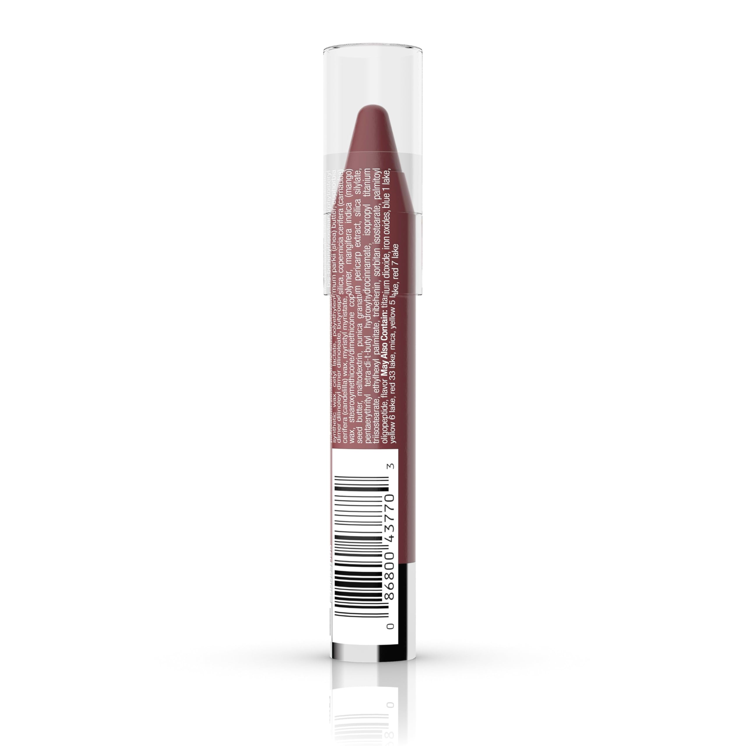 Neutrogena MoistureSmooth Color Stick for Lips, Moisturizing and Conditioning Lipstick with a Balm-Like Formula, Nourishing Shea Butter and Fruit Extracts, 100 Pink Nude, 011 oz Pack of 1
