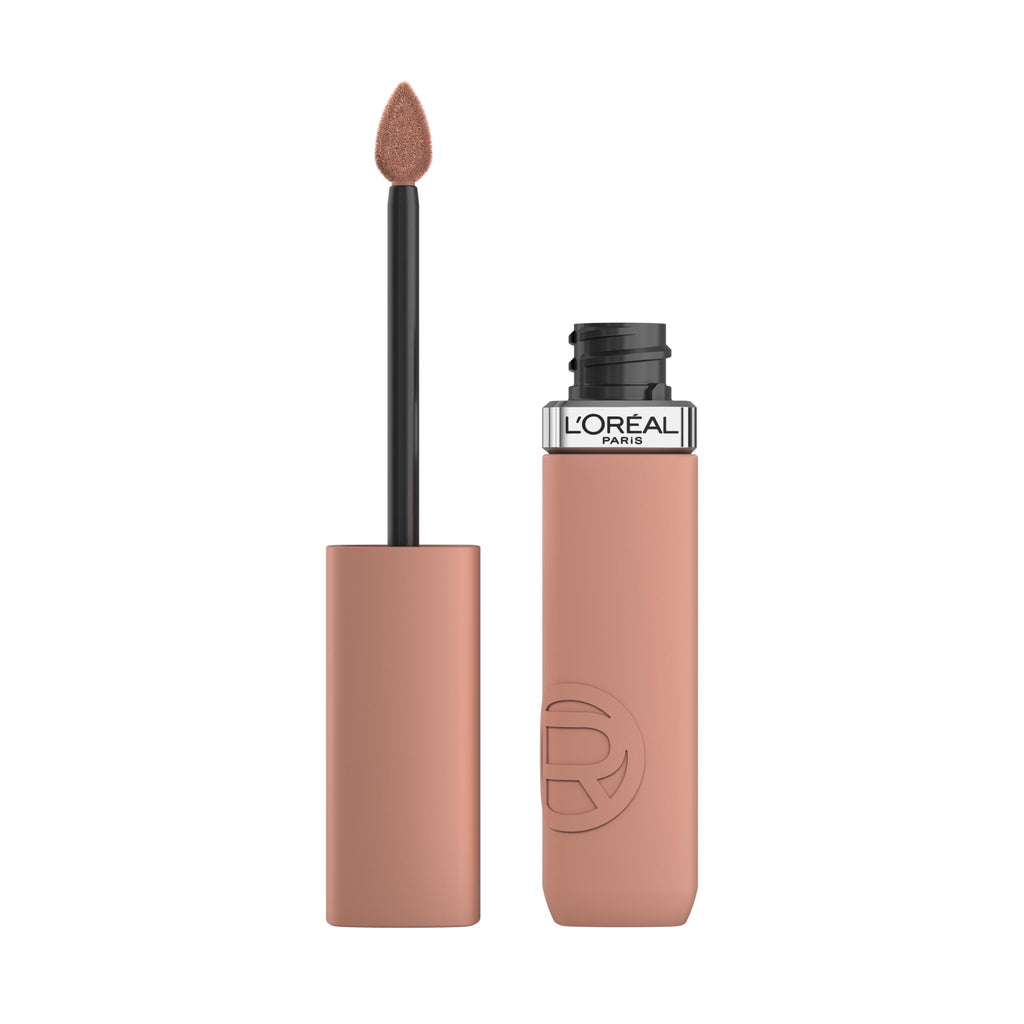 L'Oreal Paris Infallible Matte Resistance Liquid Lipstick, up to 16 Hour Wear, Breakfast in Bed 105, 0.16 Fl Oz