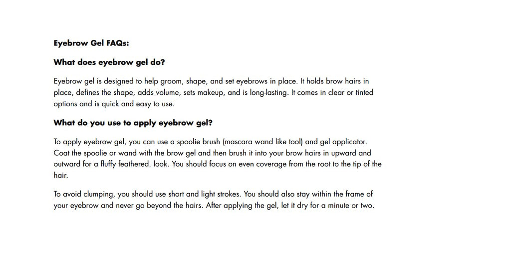 e.l.f. Brow Lift, Clear Eyebrow Shaping Wax For Holding Brows In Place, Creates A Fluffy Feathered Look, Vegan & Cruelty-Free, Clear