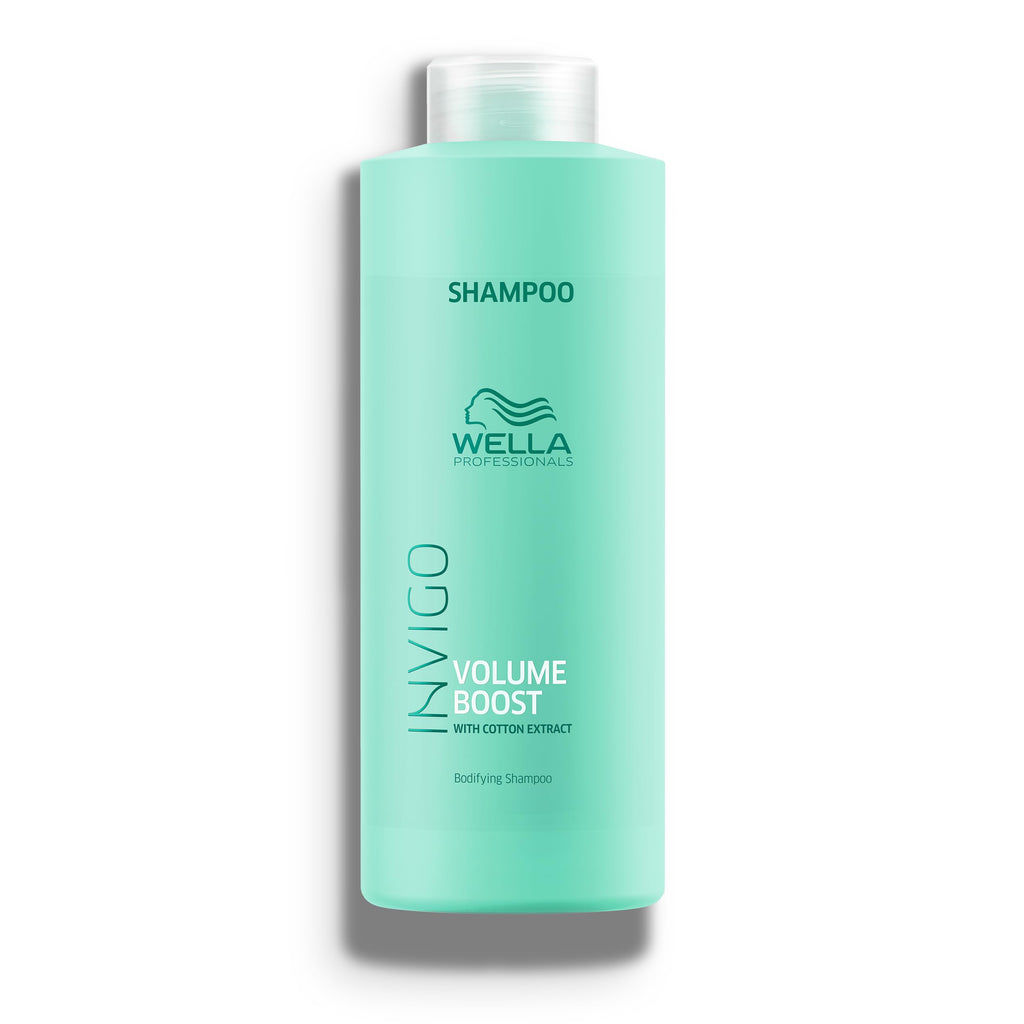 Wella Professionals Invigo Volume Boost Bodifying Shampoo | Added Volume for Fine Hair | 33.8 Fl Oz