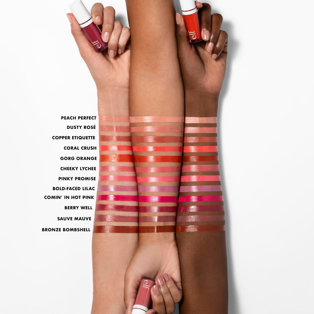 e.l.f. Camo Liquid Blush, Long-lasting Liquid Blush For High-pigment Color, Creates A Soft, Dewy Finish, Vegan & Cruelty-free, Bronze Bombshell