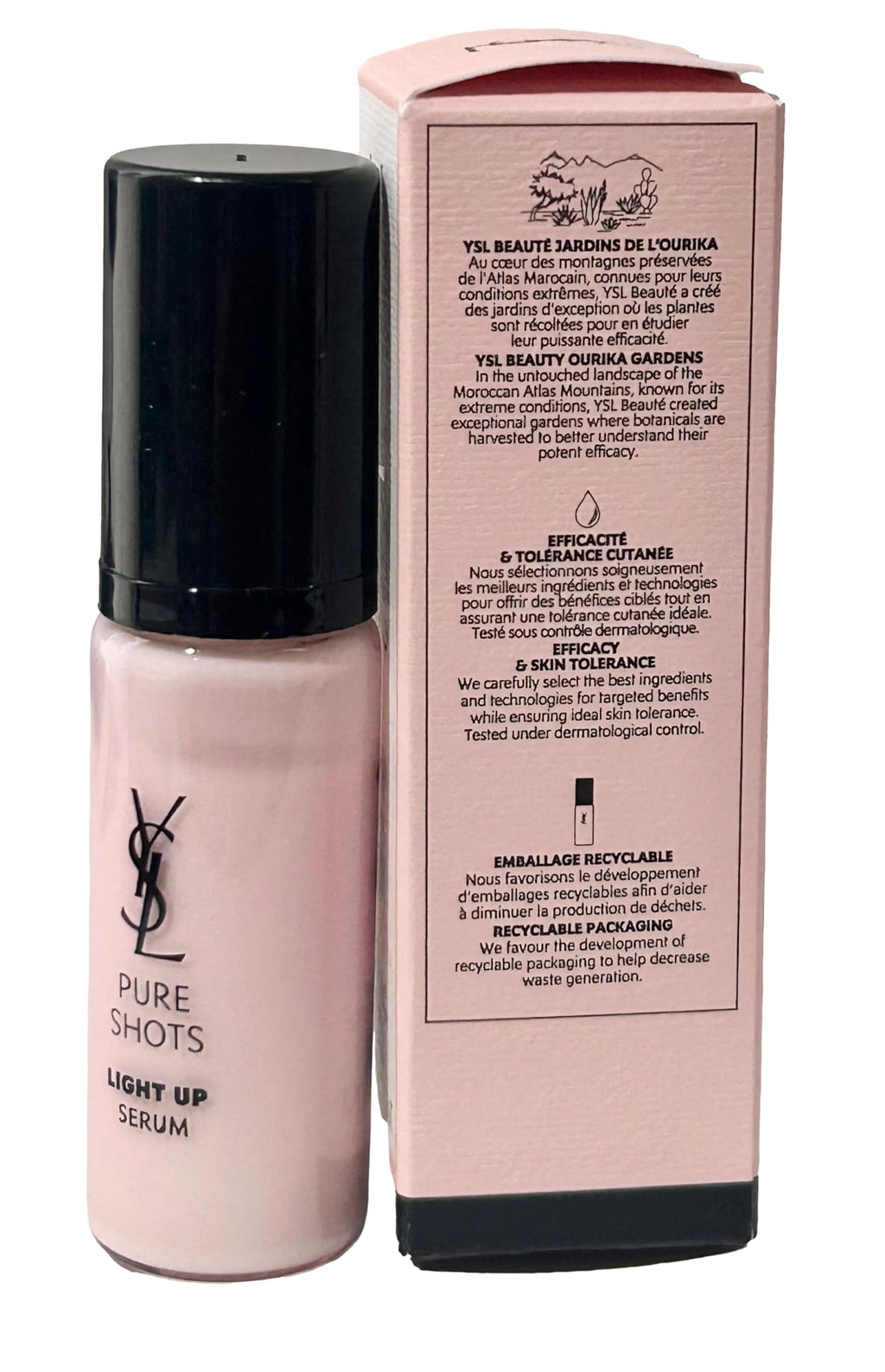 YVES SAINT LAURENT Pure Shots Light Up Brightening Serum.23 oz