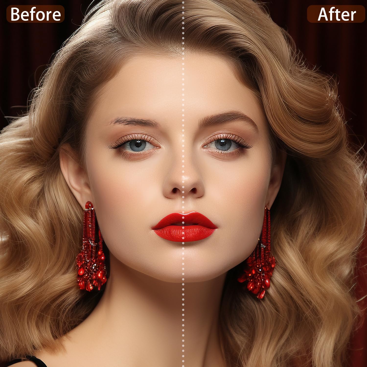 LAVONE Eyebrow Pencil Makeup Kit Waterproof 2-IN-1 Microblading Pen/Pomade Eyeliner and Dual-ended Brush, Brow Pencil Kit for Natural Eyebrows, Dark Brown