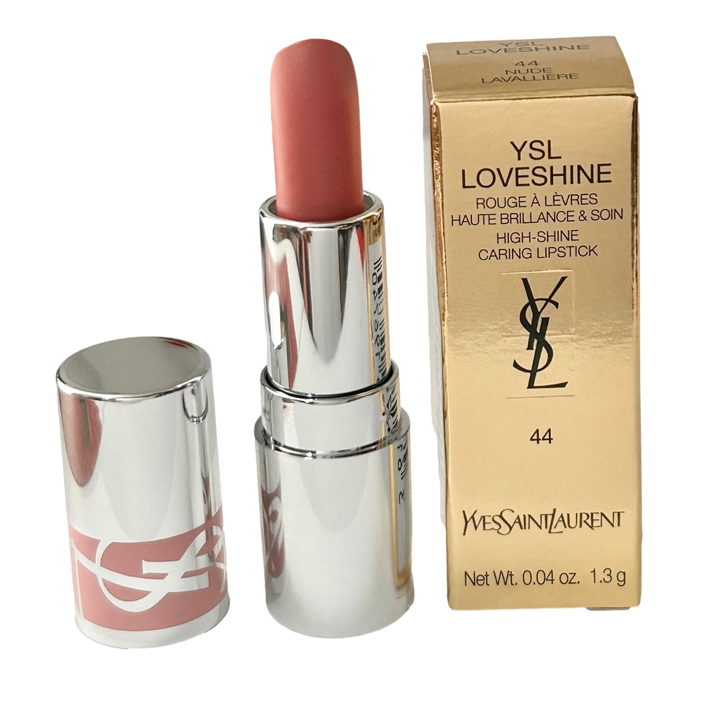 Yves Saint Laurent YSL Loveshine Lipstick Color # 44 NUDE LAVALLIERE (MINI/SMALL/SAMPLE SIZE/TRAVEL SIZE) 0.04 OZ / 1.3 G - 6740