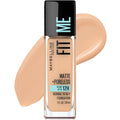 Maybelline Fit Me Matte + Poreless Liquid Oil-Free Foundation Makeup, True Beige, 1 Count (Packaging May Vary)