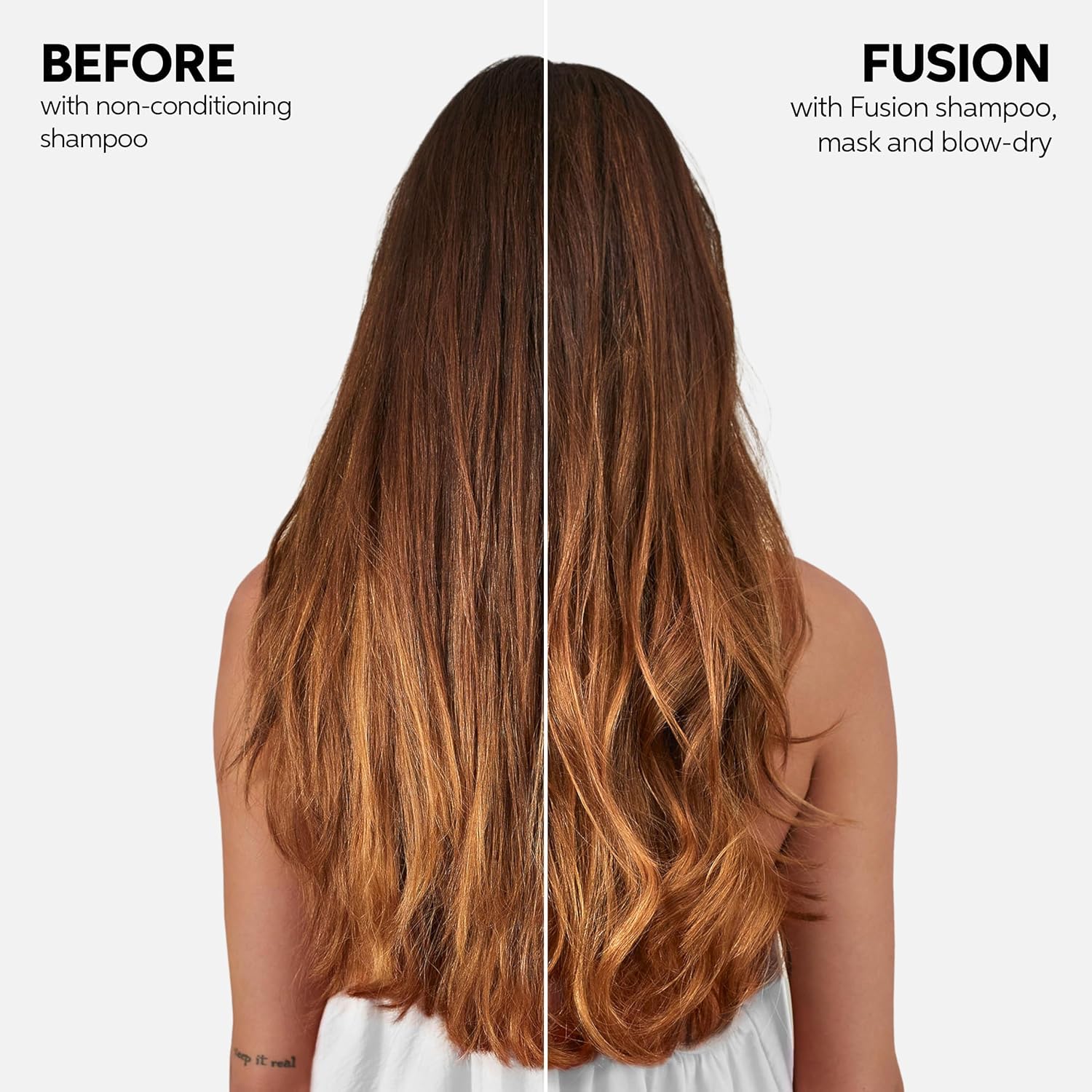 Wella Professionals Fusion Intense Repair Shampoo & Conditioner Set, Hair Repair & Anti Hair Breakage