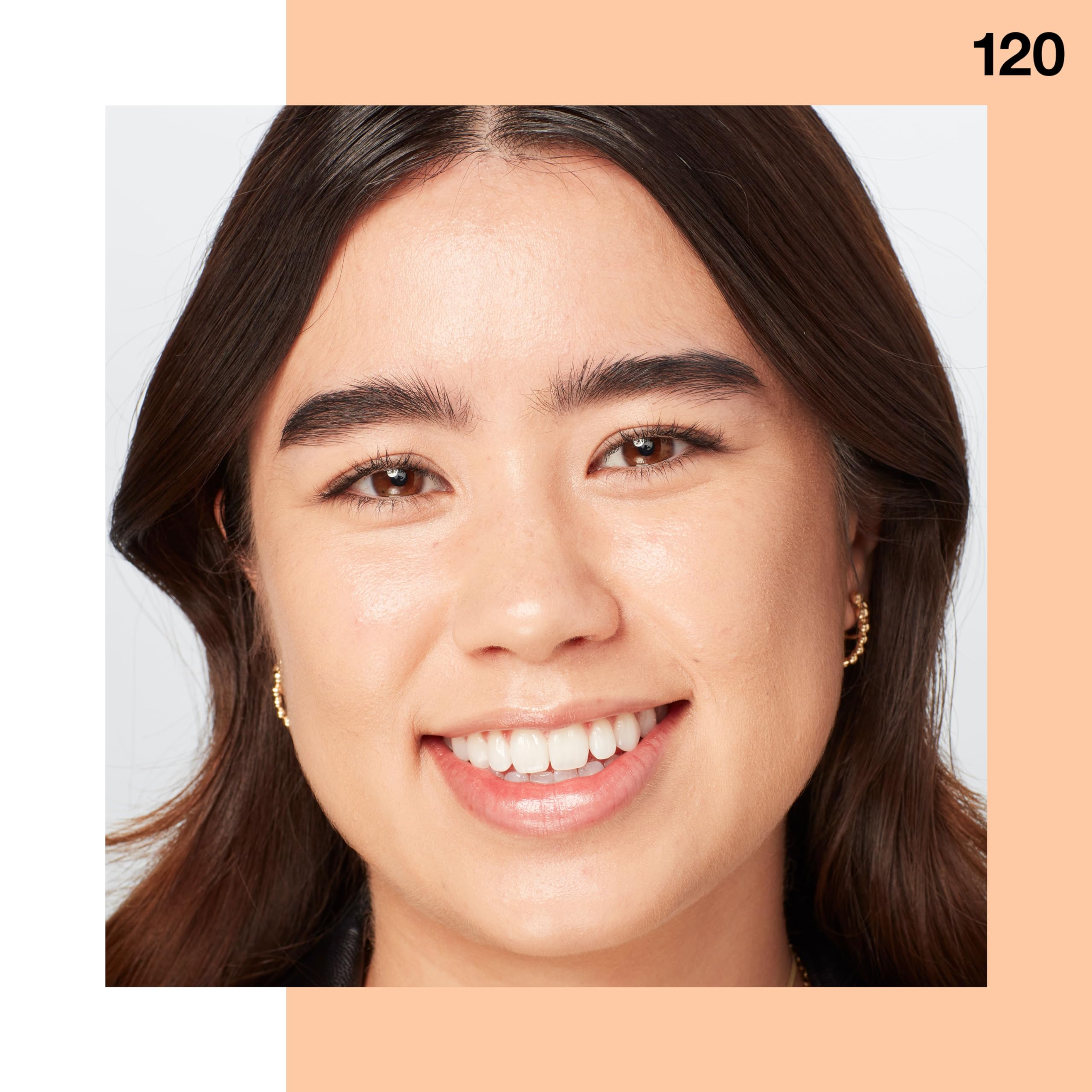 Maybelline Fit Me Dewy + Smooth Liquid Foundation Makeup, Classic Ivory, 1 Count (Packaging May Vary)