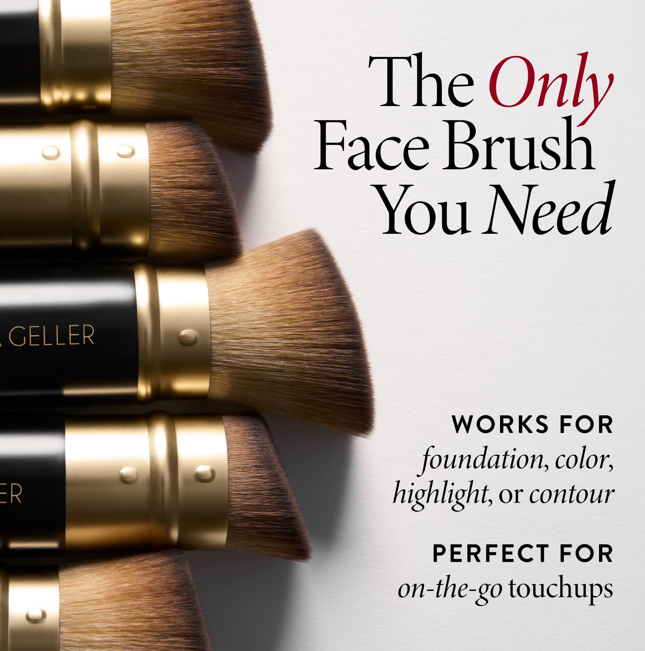 LAURA GELLER Baked Starter Kit Tuscan Dreams - Baked Balance-n-Brighten Powder Foundation + Retractable Angled Kabuki Brush + Best of the Best Palette, Tuscan Dreams medium