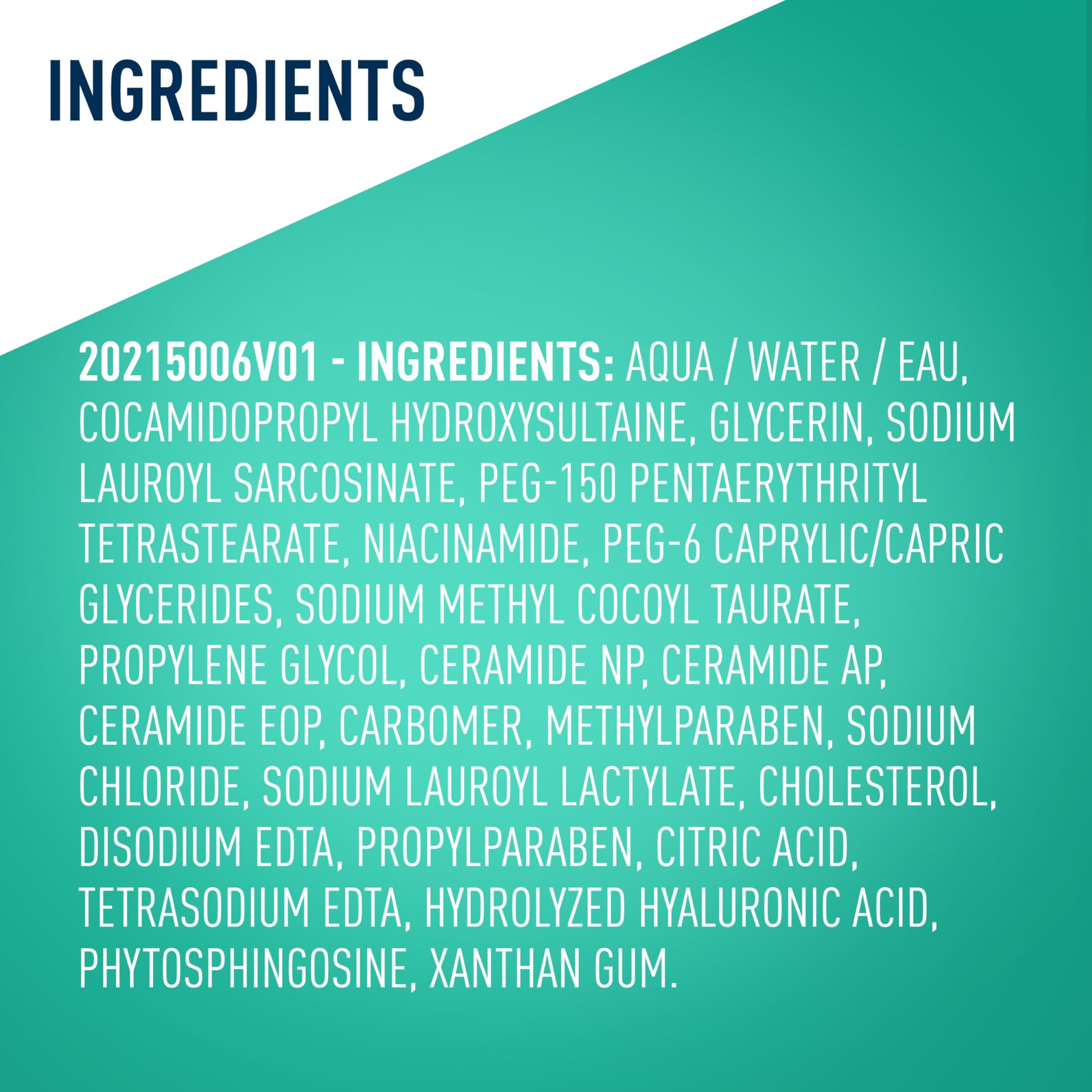 CeraVe Foaming Facial Cleanser, Daily Face Wash for Oily Skin, Hyaluronic Acid + Ceramides + Niacinamide, Fragrance Free & Paraben Free, Non-Drying Oil Control Face Wash, 19 Fluid Ounce