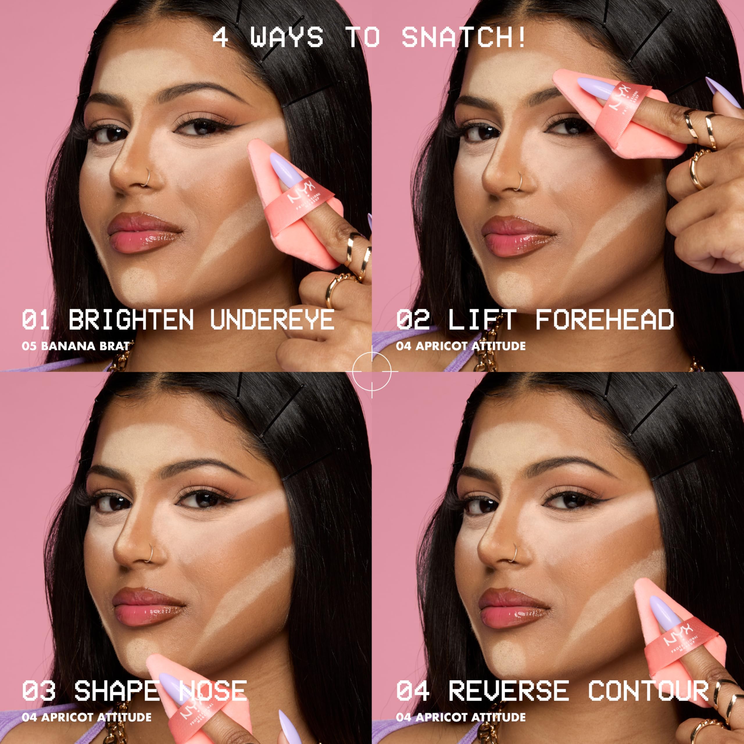 NYX PROFESSIONAL MAKEUP Wonder Snatch Setting Powder, Lifting Loose Powder With Up To 16HR Wear - Sugar Serve (Translucent Light)