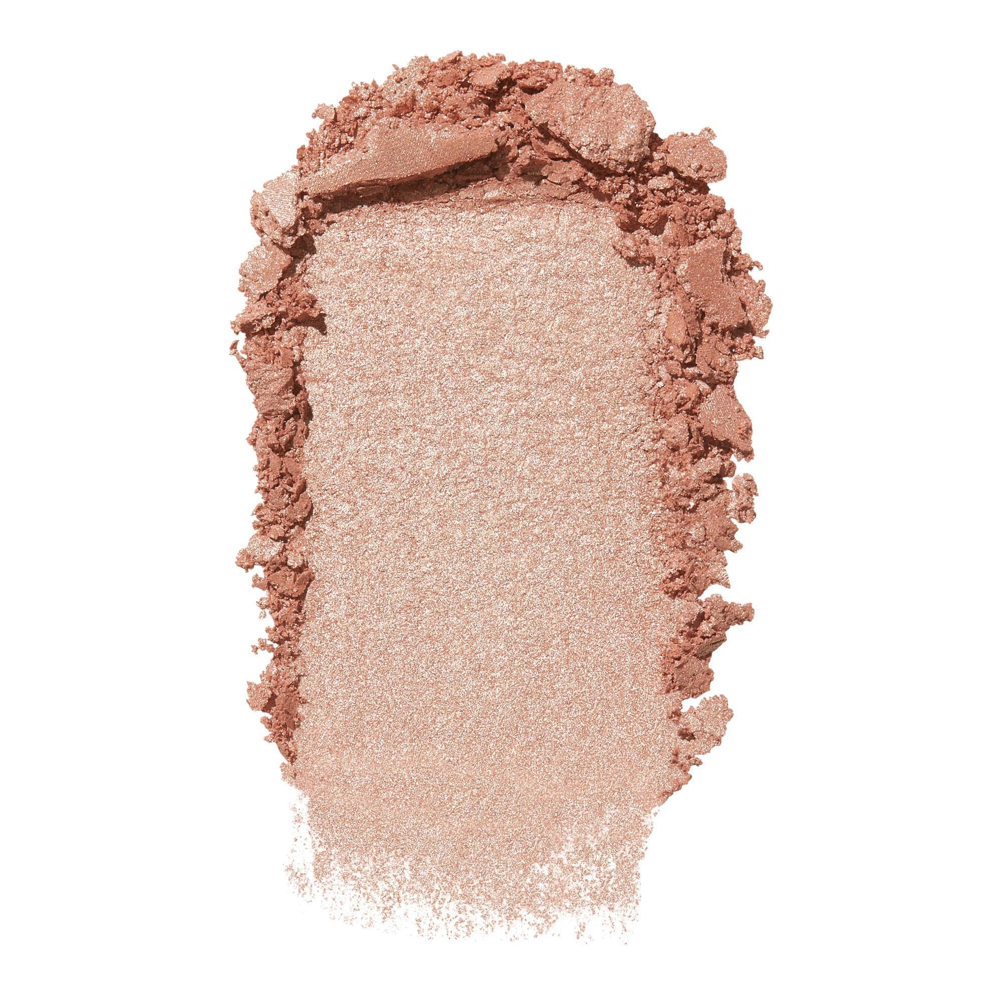 e.l.f. Halo Glow Silky Powder Highlighter, Long-Lasting Luminous Face Finish, Cake-Resistant With Micro-Shimmer, Vegan & Cruelty-Free, Blush Money